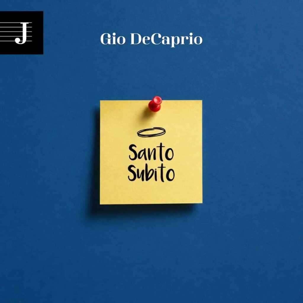 Cover Giò DeCaprio Santo subito