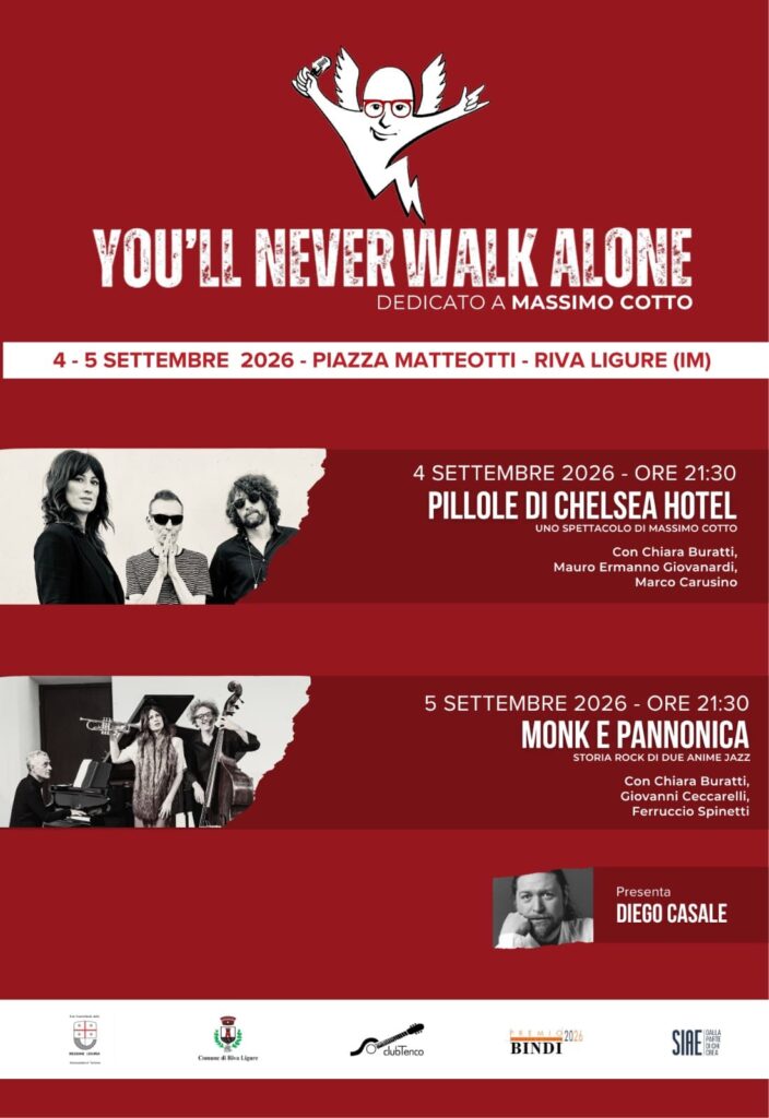 programma You’ll Never Walk Alone Massimo Cotto Riva Ligure