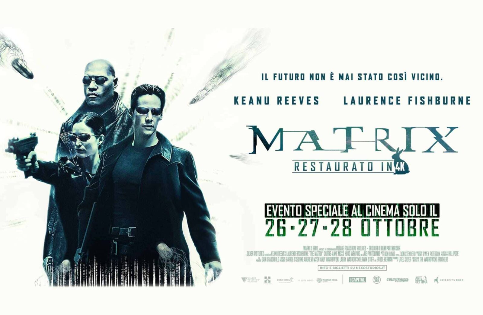 Matrix torna al cinema ottobre 2026
