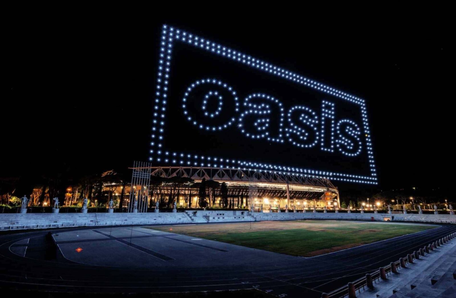 scaletta Oasis Roma 2027