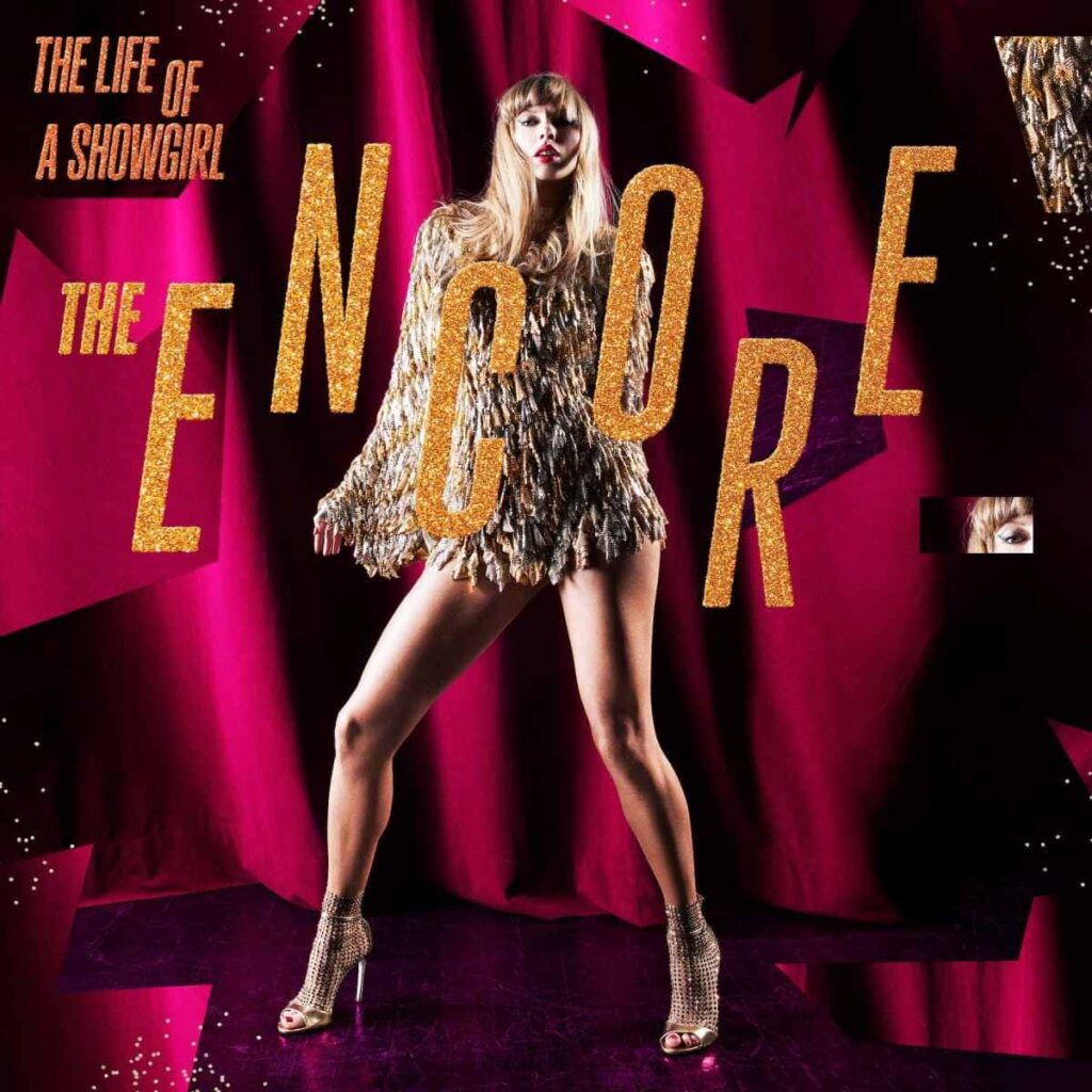 cover Taylor Swift The Life of a Showgirl The Encore