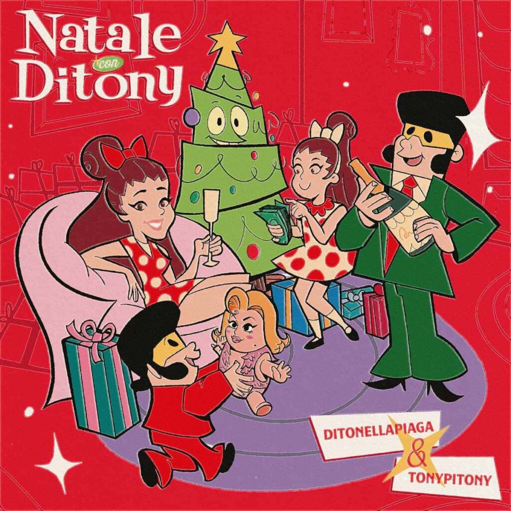 cover Ditonellapiaga TonyPitony Natale con Ditony