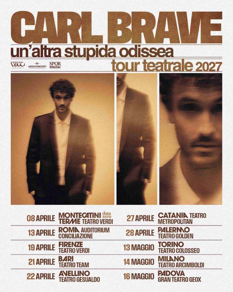 Carl Brave scaletta