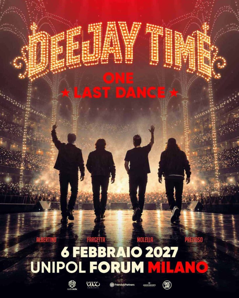 scaletta Deejay Time One Last Dance