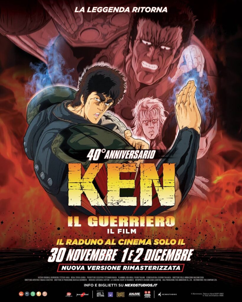 Ken il Guerriero al cinema 2026