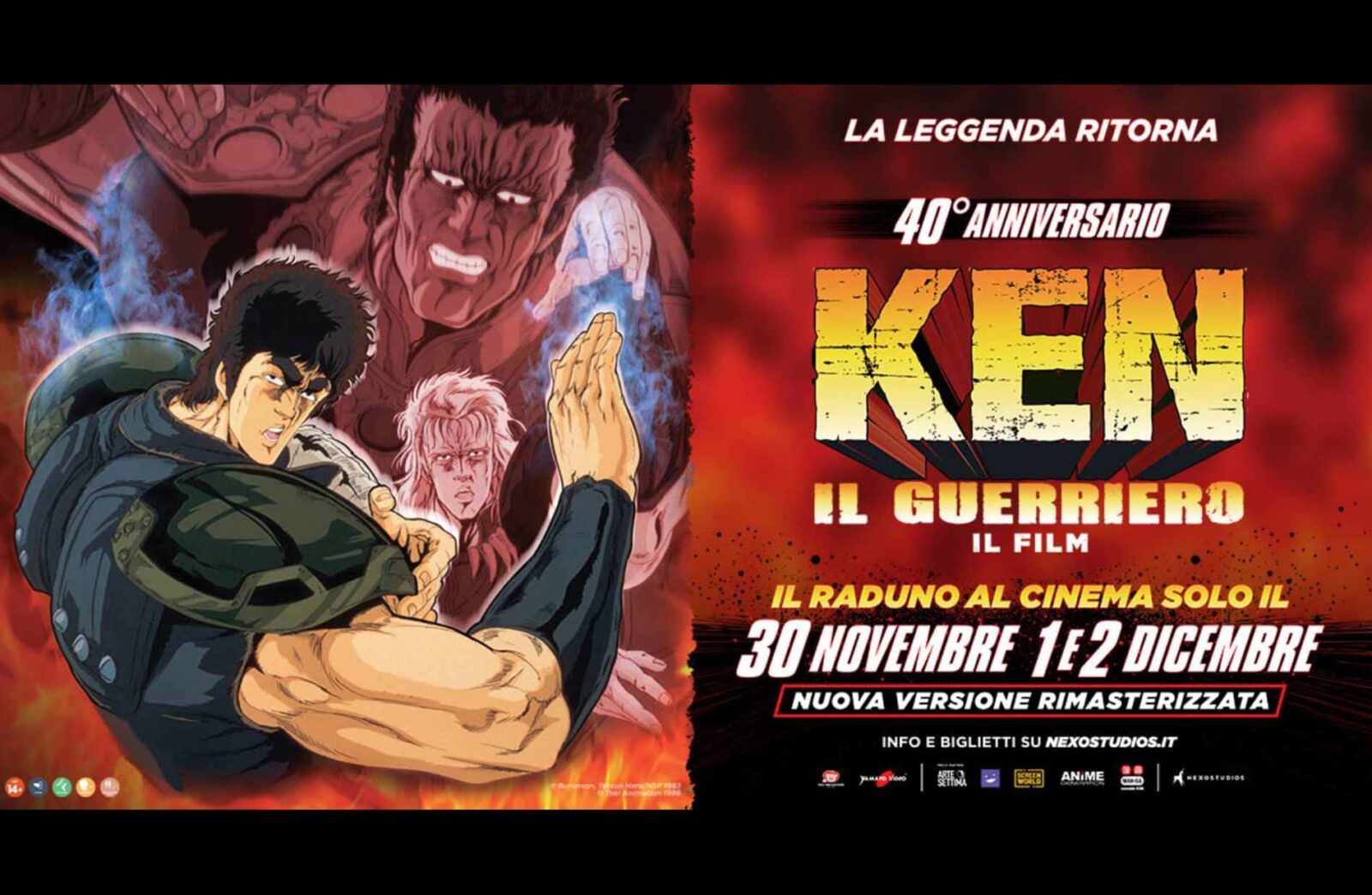 Ken il Guerriero al cinema 2026