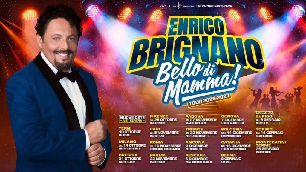 Enrico Brignano Bello di Mamma recensione